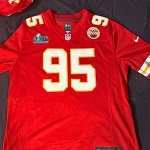 NFL KC Chiefs Jersey with Nike Logo